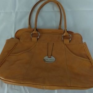 Nine West Mustard Yellow Tote Bag